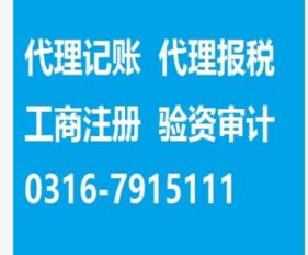專業(yè)招商服務，選擇可信賴的合作伙伴——廊坊賽馳會計公司